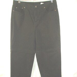 Talbots Women’s Black Stretch Capri/Pants Size 14